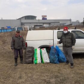 Hospodár Miro Antal s Ľubom Lachom